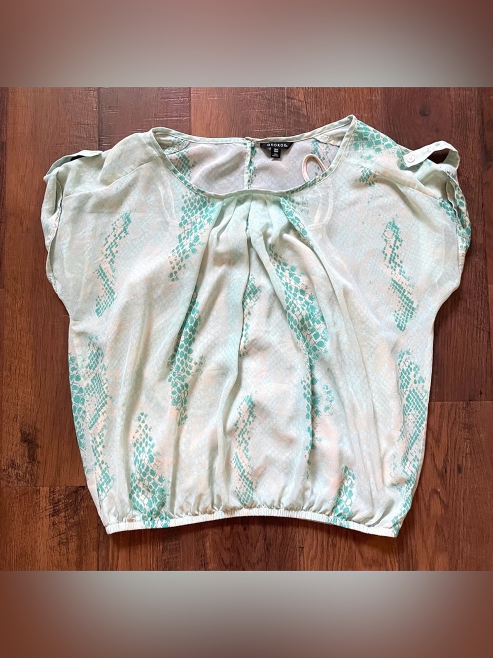 GEORGE short sleeve top, plus size 1X / 16W